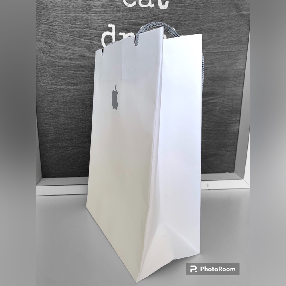 Apple paper bag